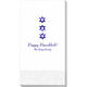 Star of David Row Guest Towels Image 2 of 2